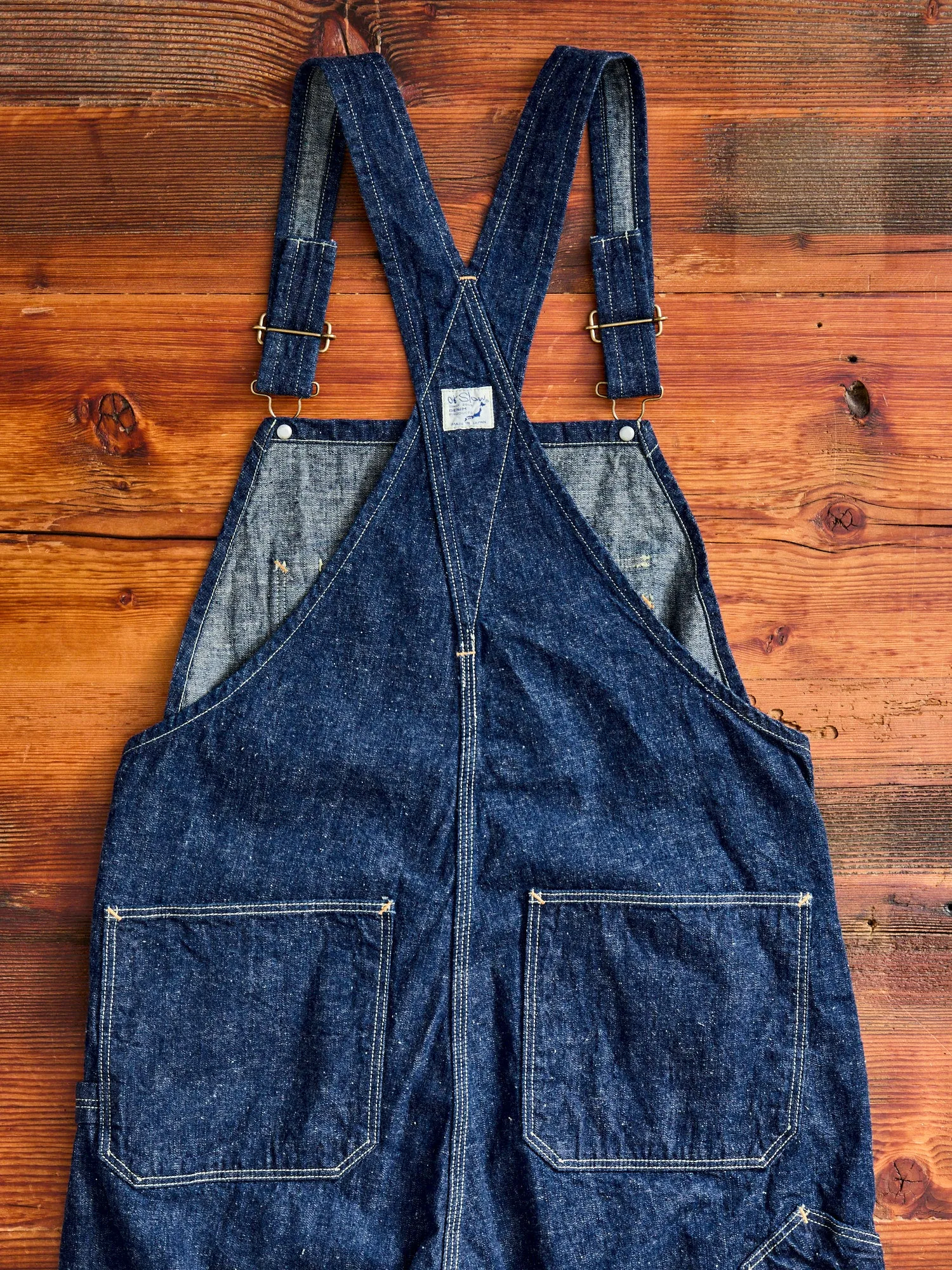 1930's Denim Overall in Indigo One Wash