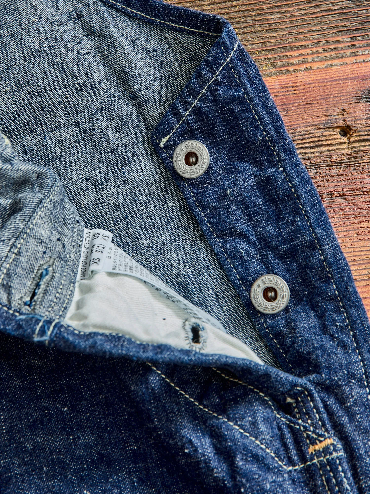 1930's Denim Overall in Indigo One Wash