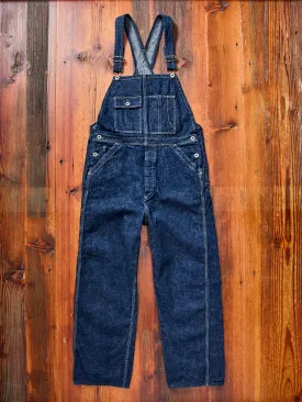 1930's Denim Overall in Indigo One Wash