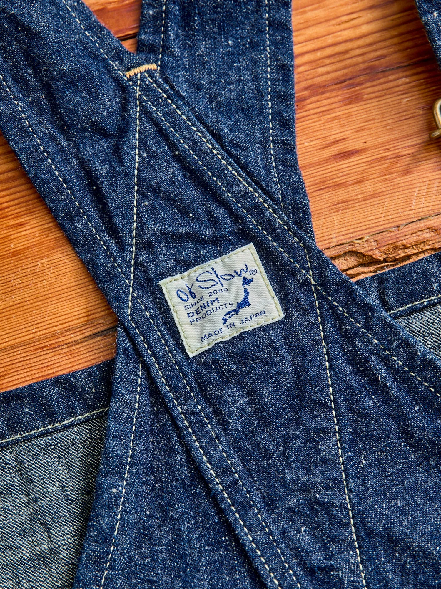1930's Denim Overall in Indigo One Wash