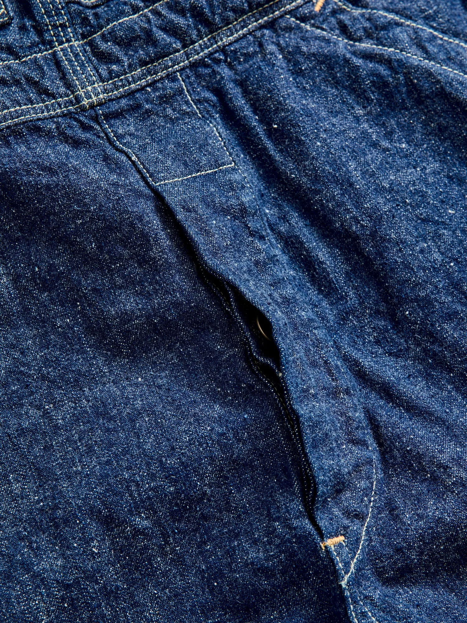 1930's Denim Overall in Indigo One Wash