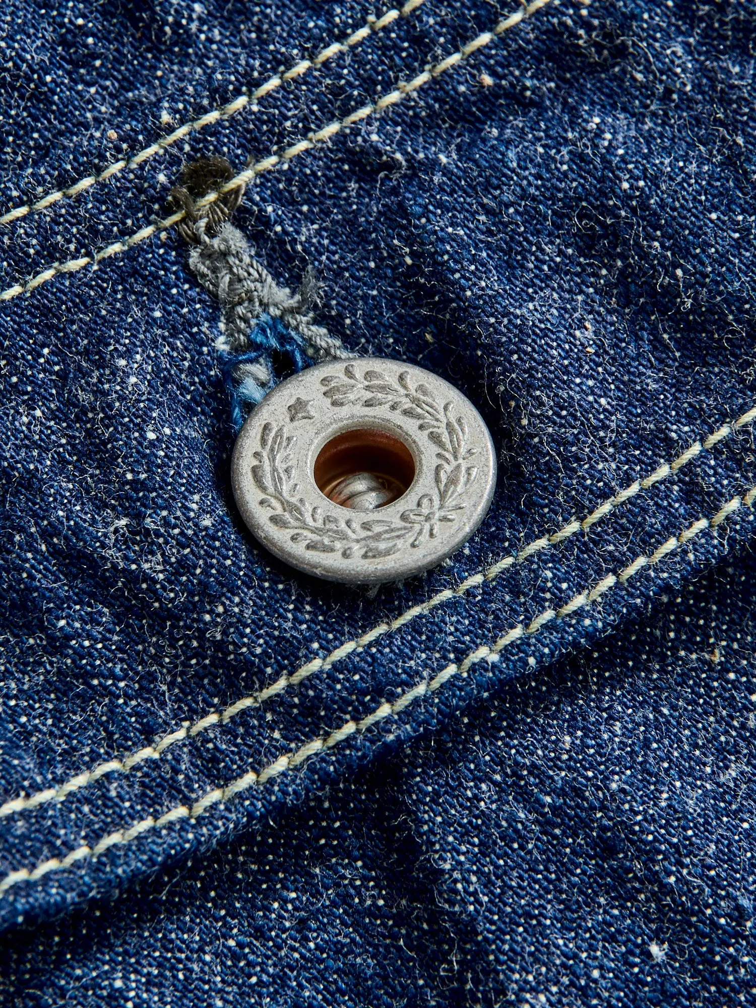 1930's Denim Overall in Indigo One Wash
