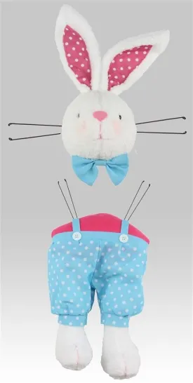 2 Pc Turquoise Boy Bunny Kit