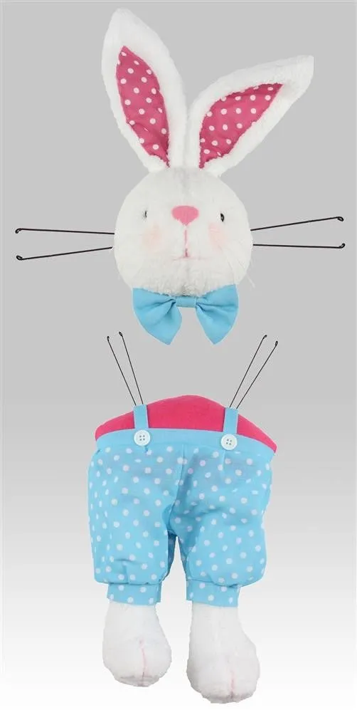 2 Pc Turquoise Boy Bunny Kit