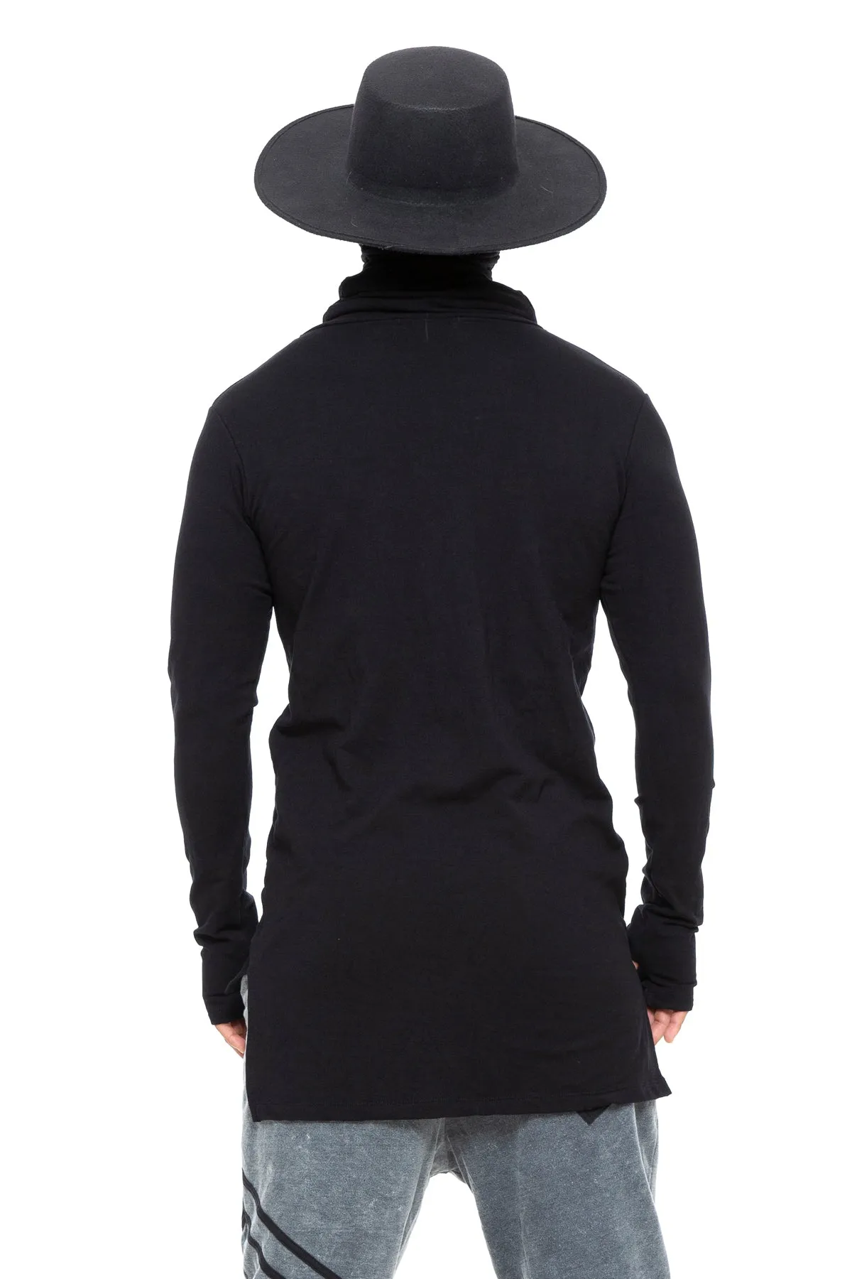 5D x Stellar Dust Mens Cowl Long Sleeve
