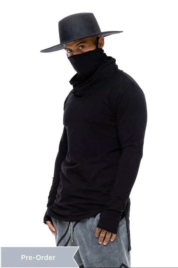 5D x Stellar Dust Mens Cowl Long Sleeve