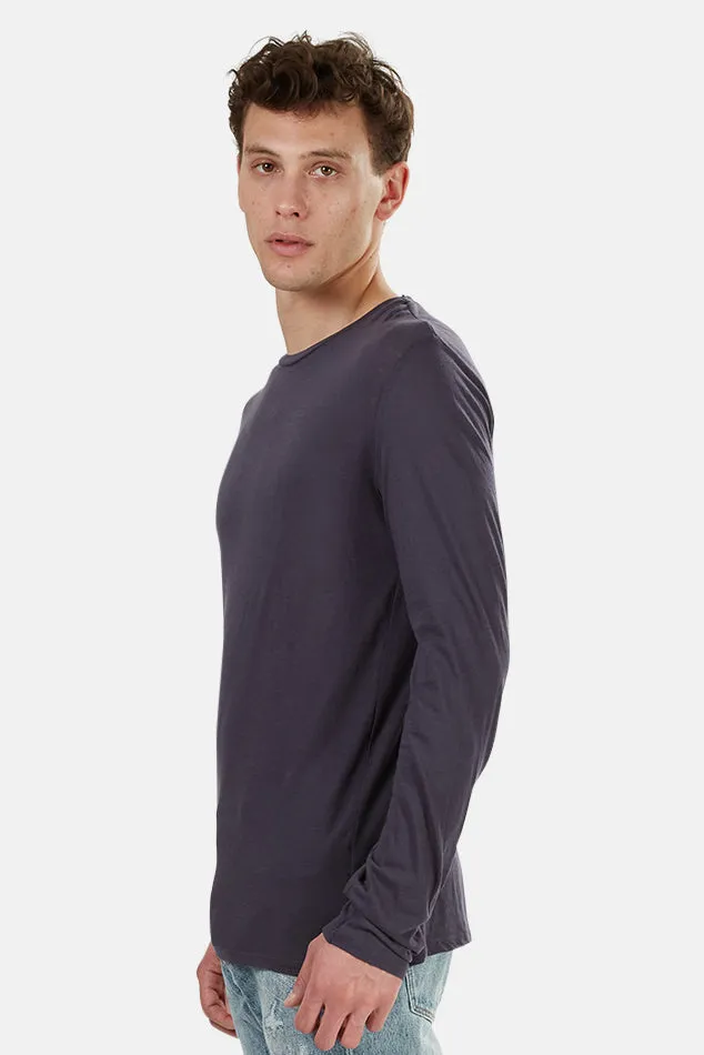 66 Long Sleeve Tee Midnight Blue