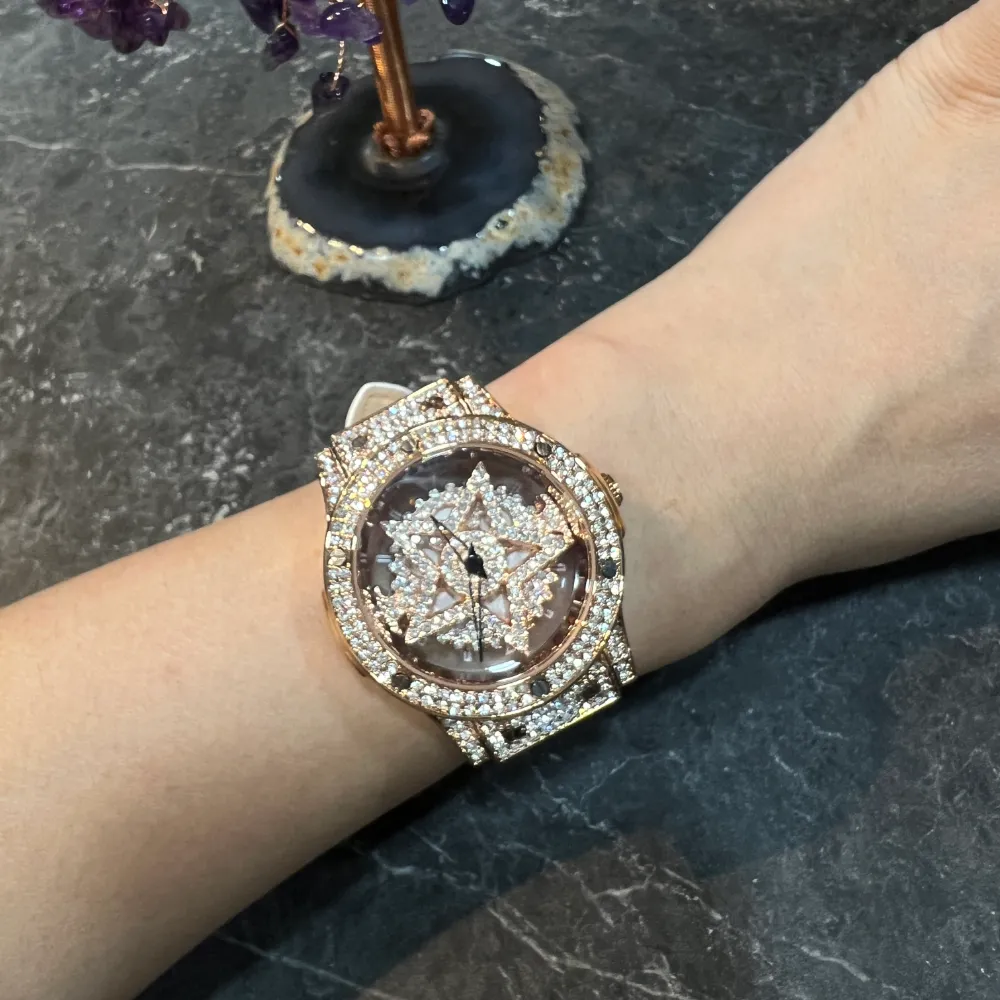 AG Collective White Leather Strap Women Watch L 5047 RGW-RG