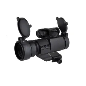 AIMO M2 Red Dot Sight with Cantilever Mount (Black / Tan)