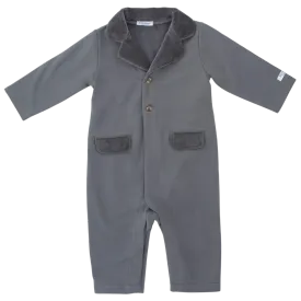 Alane Jumpsuit | Navy Grey