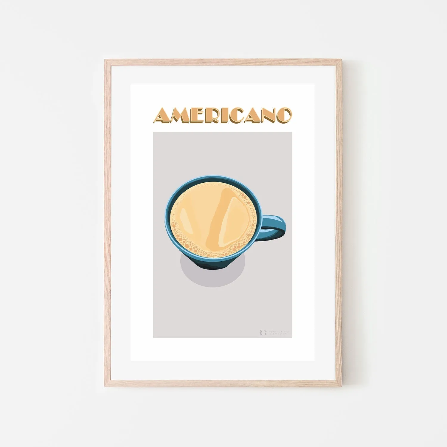 Americano , By Rosalyn Gray