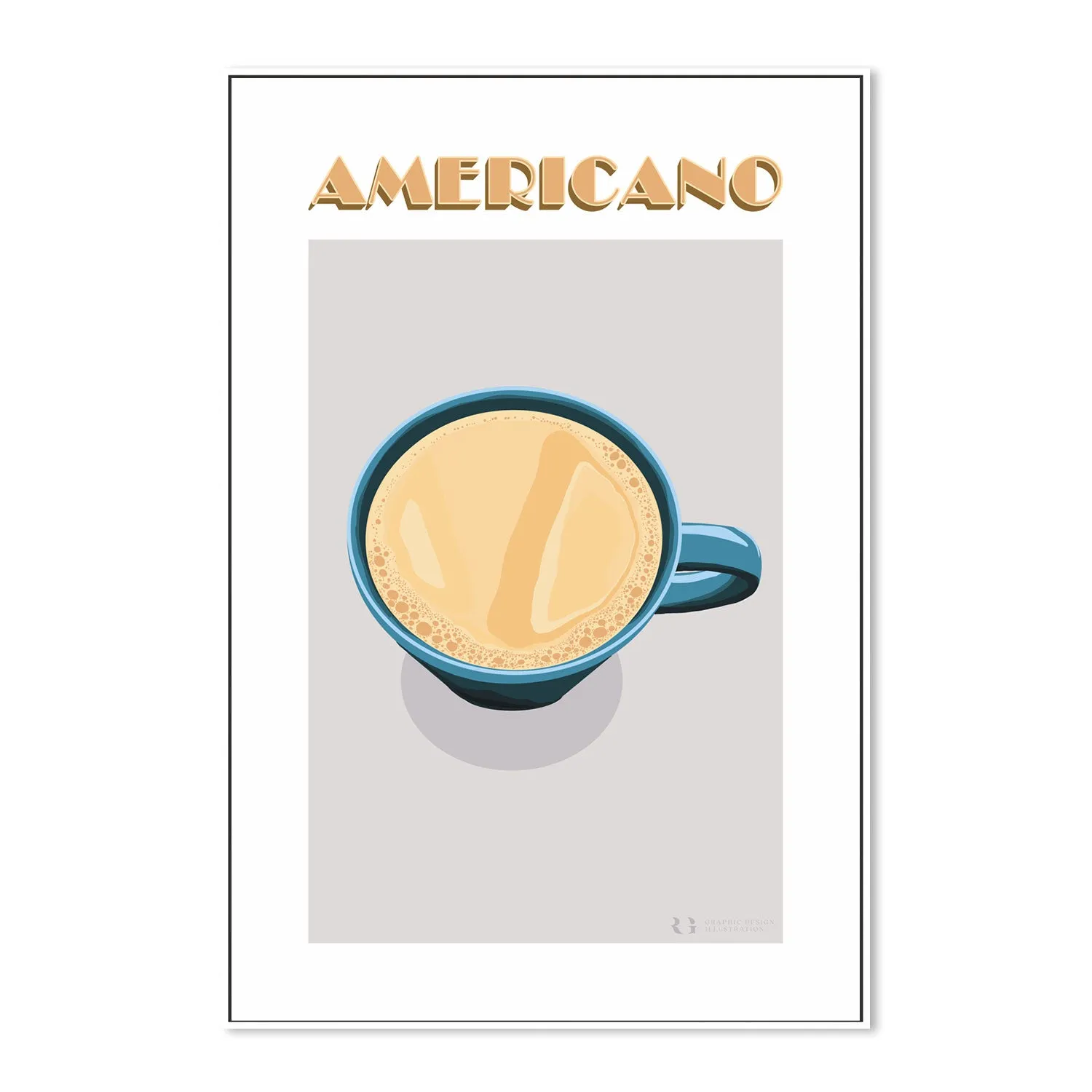 Americano , By Rosalyn Gray