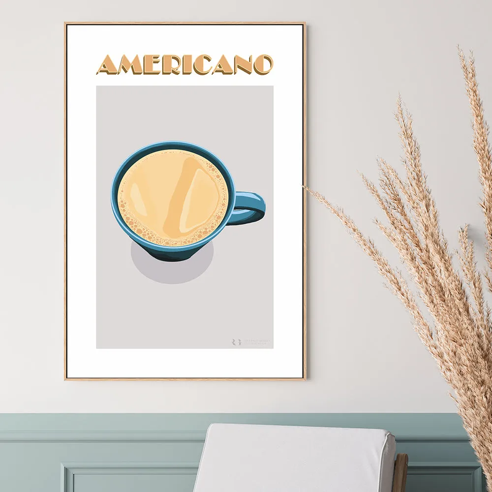 Americano , By Rosalyn Gray