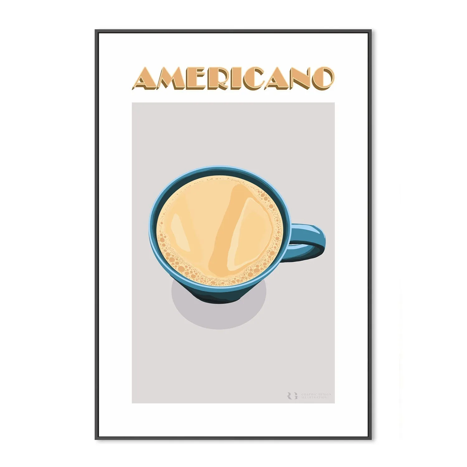 Americano , By Rosalyn Gray
