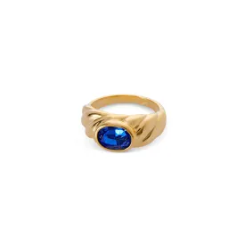 Aubrey Ring - Sapphire Blue