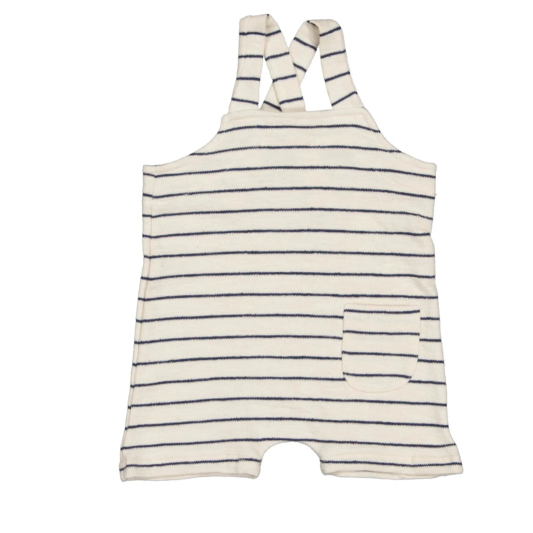 Bean's (Barcelona) - Organic Overalls - Blue Stripes
