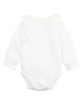 Bebe Ciara Lace Collar Bodysuit