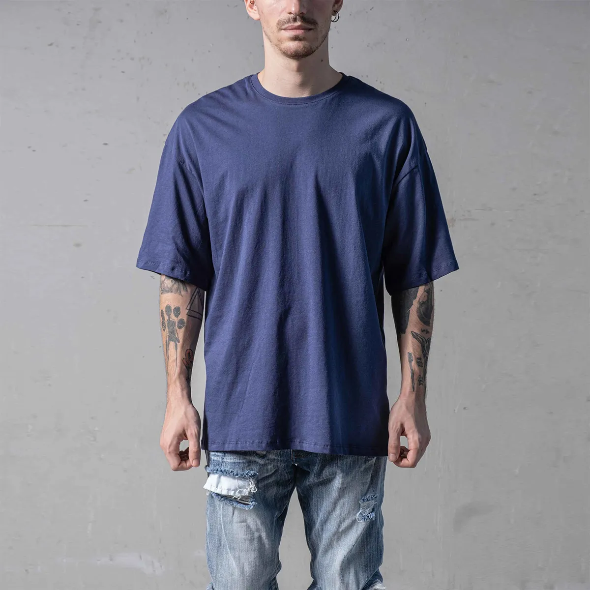 Blue Oversize Tee