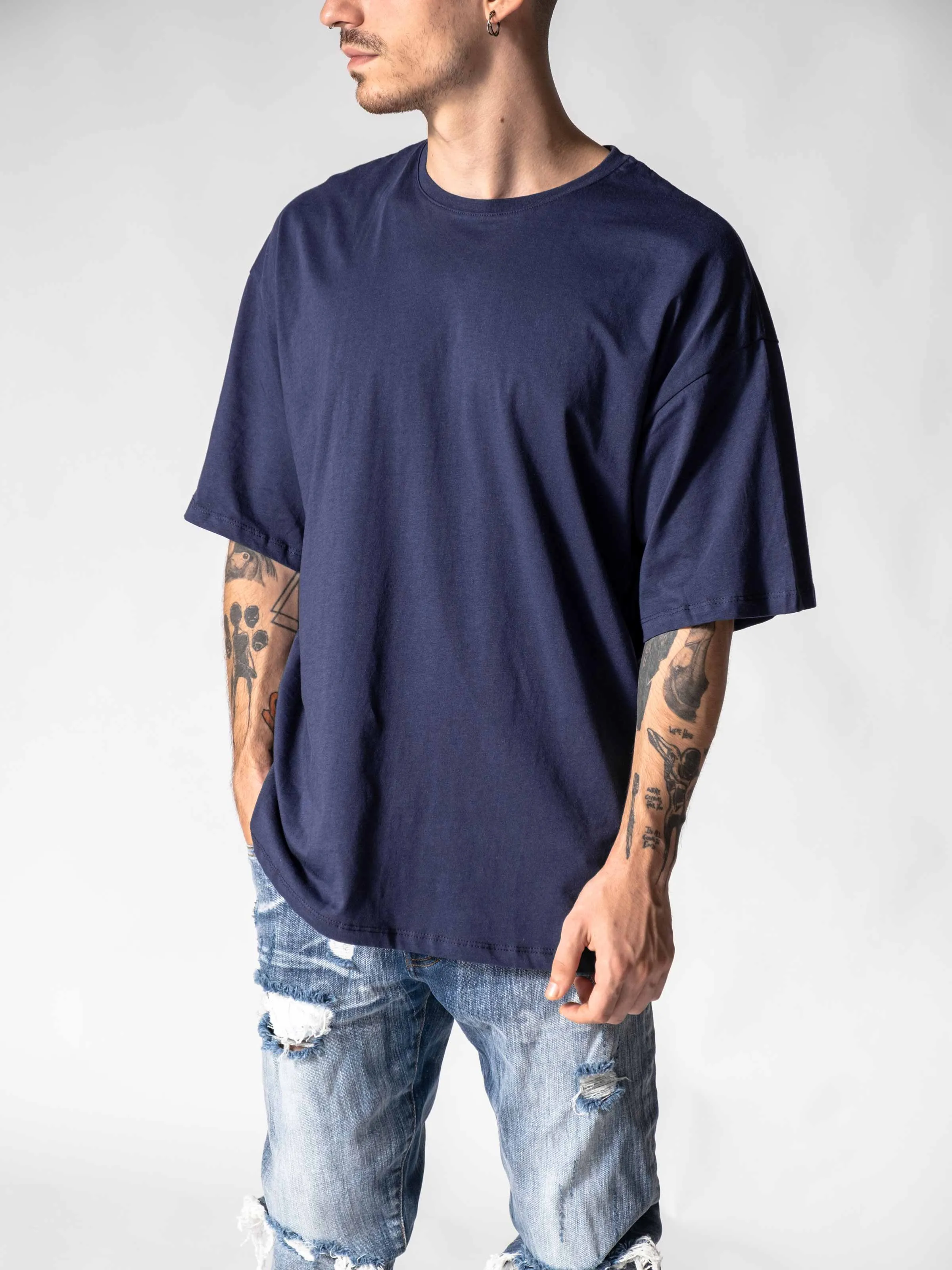 Blue Oversize Tee