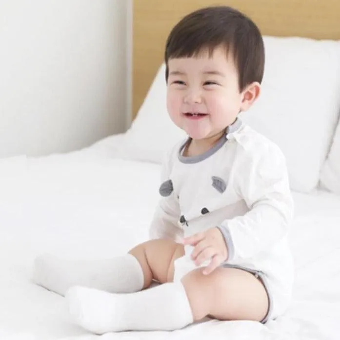 Borny Bodysuits Gray Bear