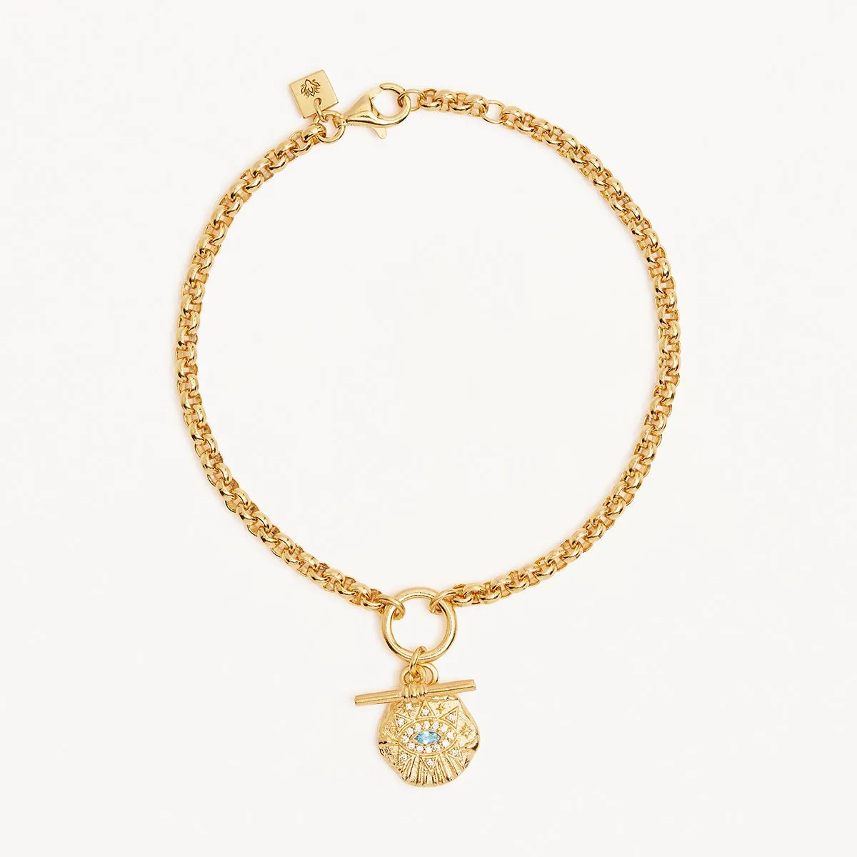 By Charlotte Awaken Fob Bracelet, Gold