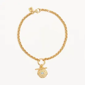 By Charlotte Awaken Fob Bracelet, Gold