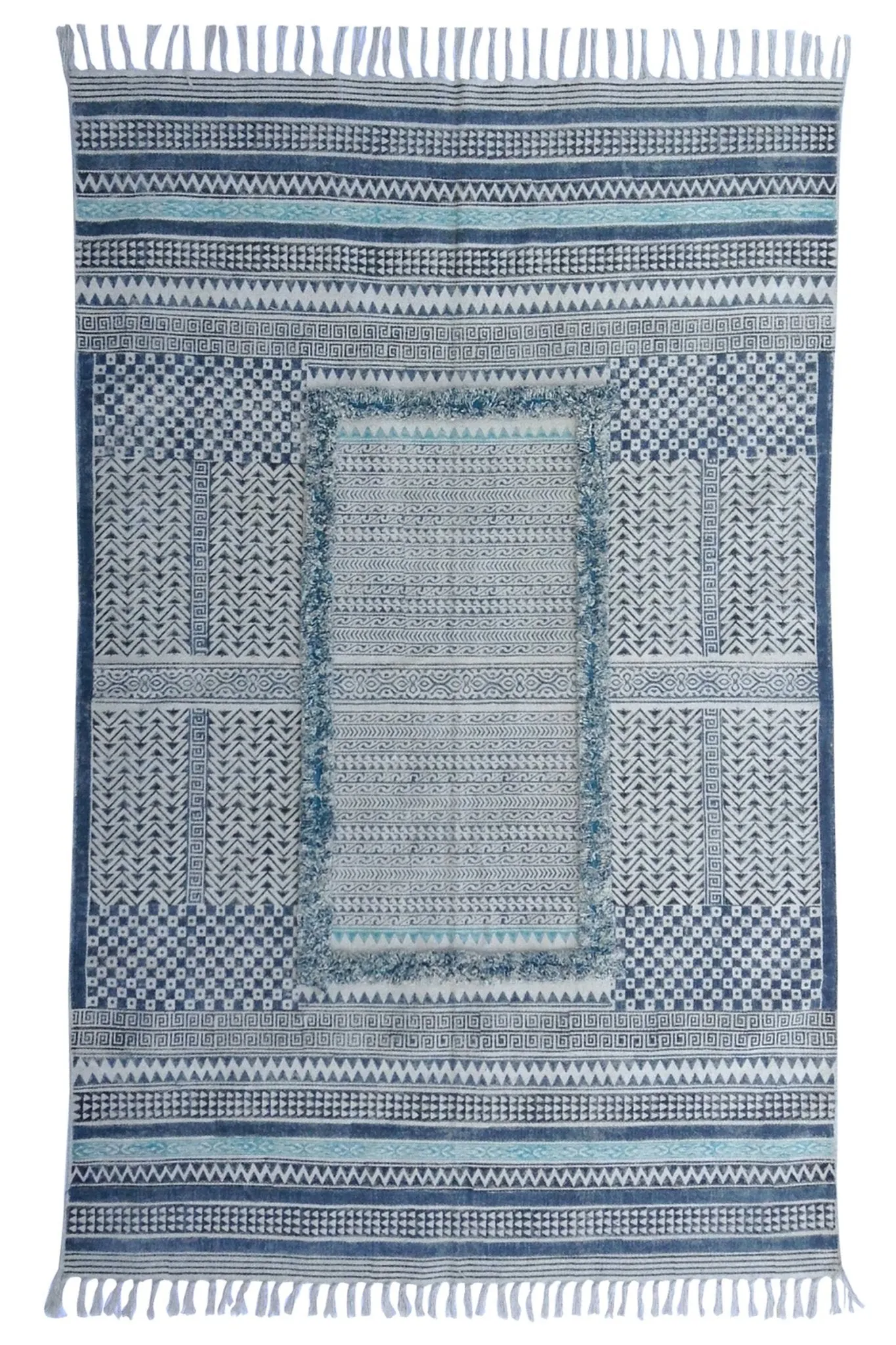 CALMA - BLOCK PRINTED RUG
