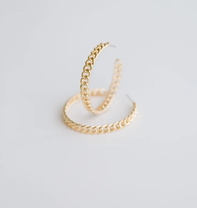 Chrisley Large Hoop