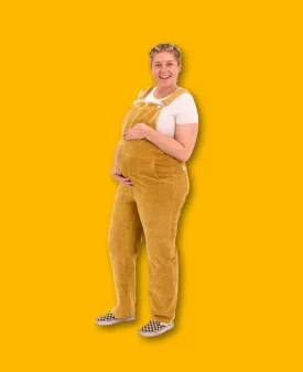 Corduroy Swoveralls - Honey