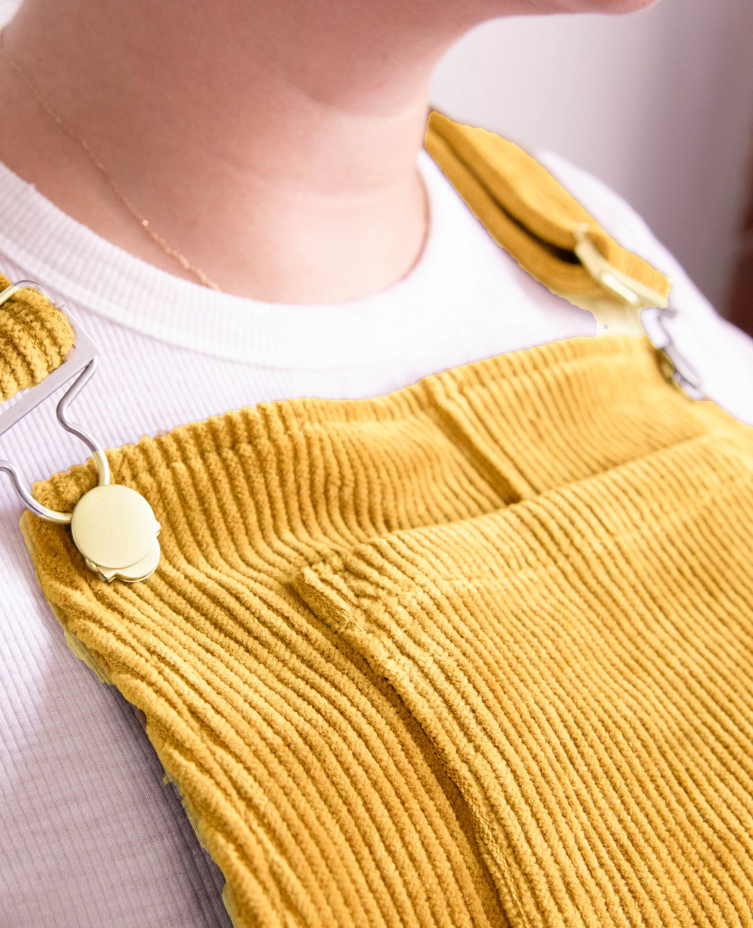 Corduroy Swoveralls - Honey