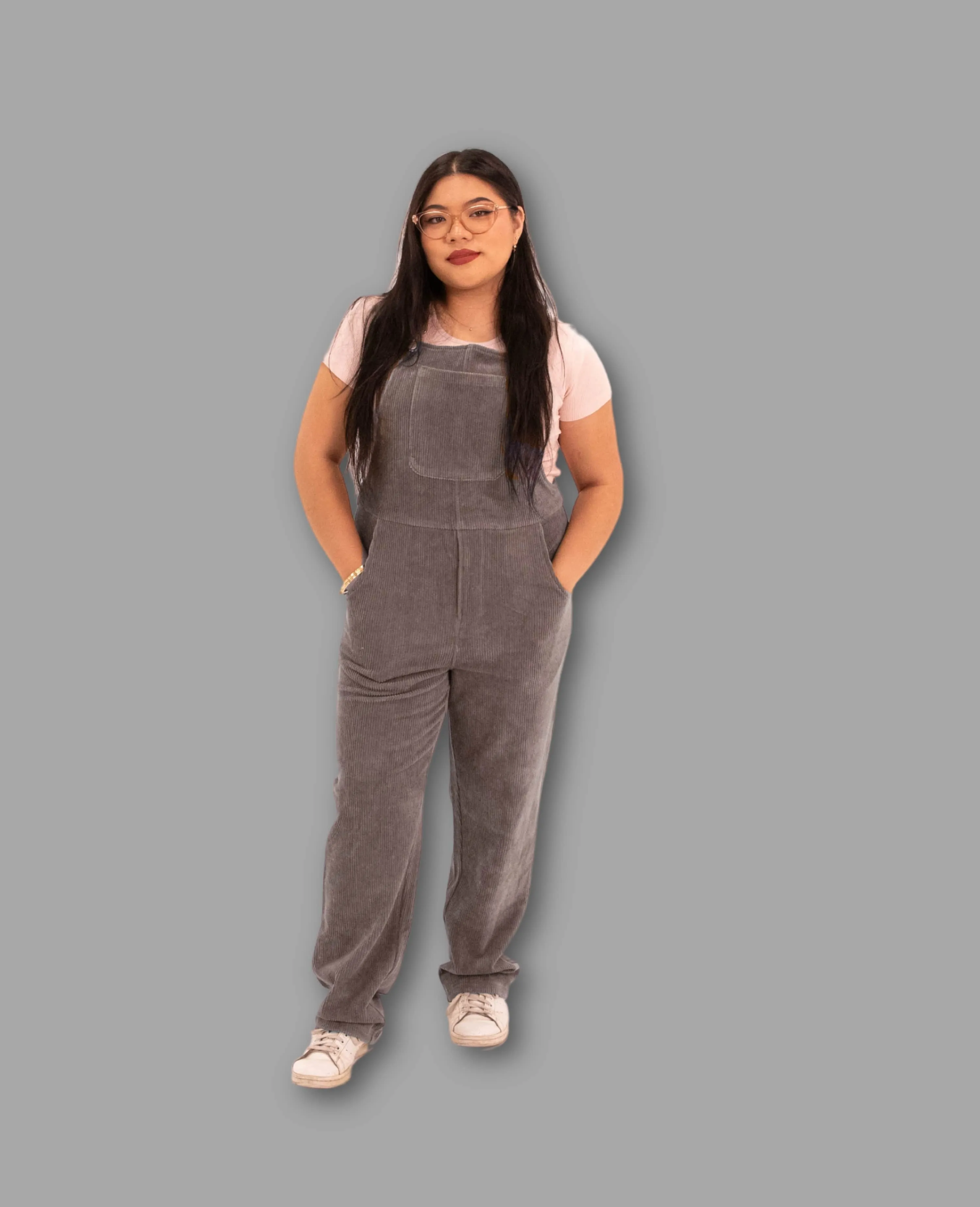 Corduroy Swoveralls - Smoke