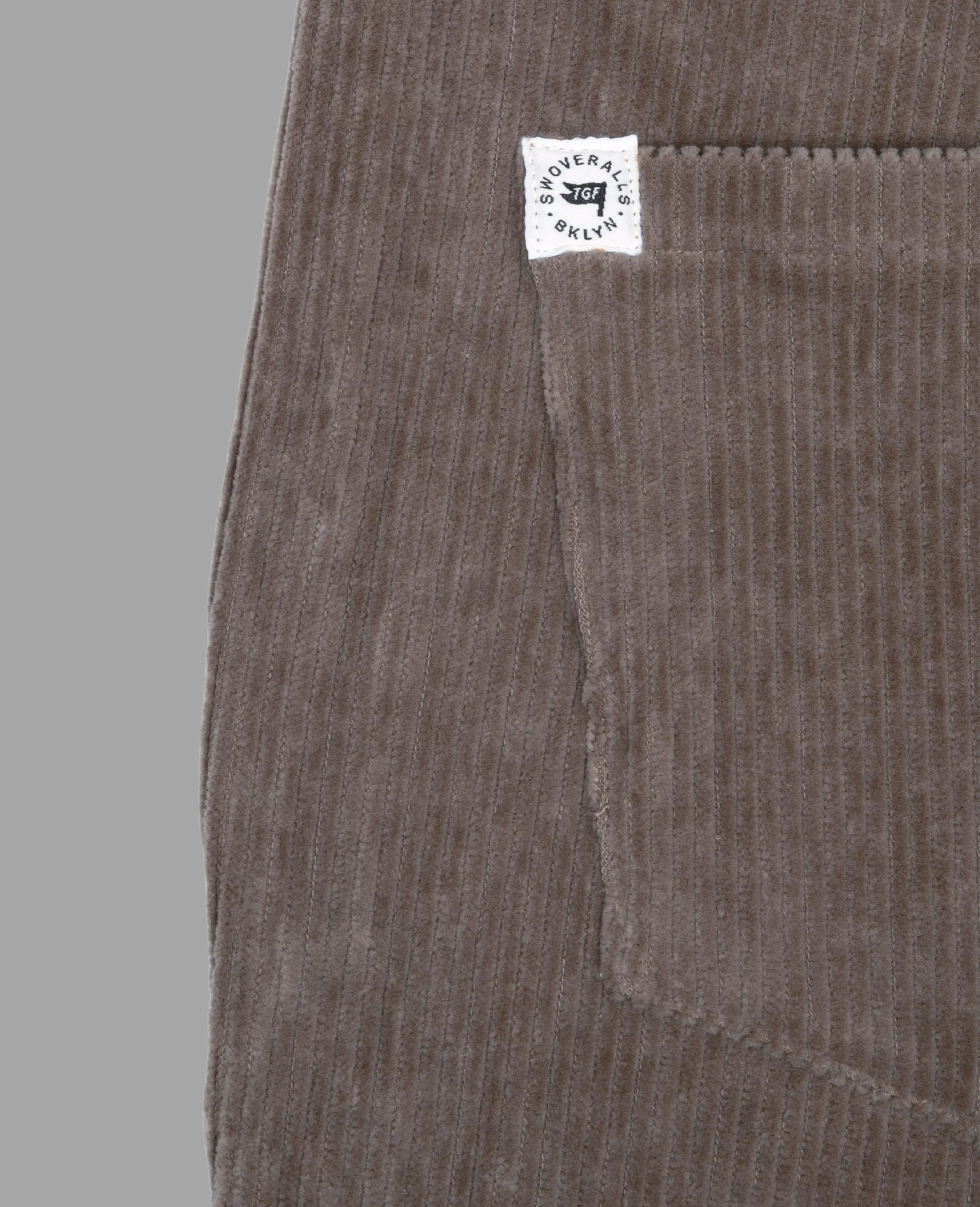 Corduroy Swoveralls - Smoke