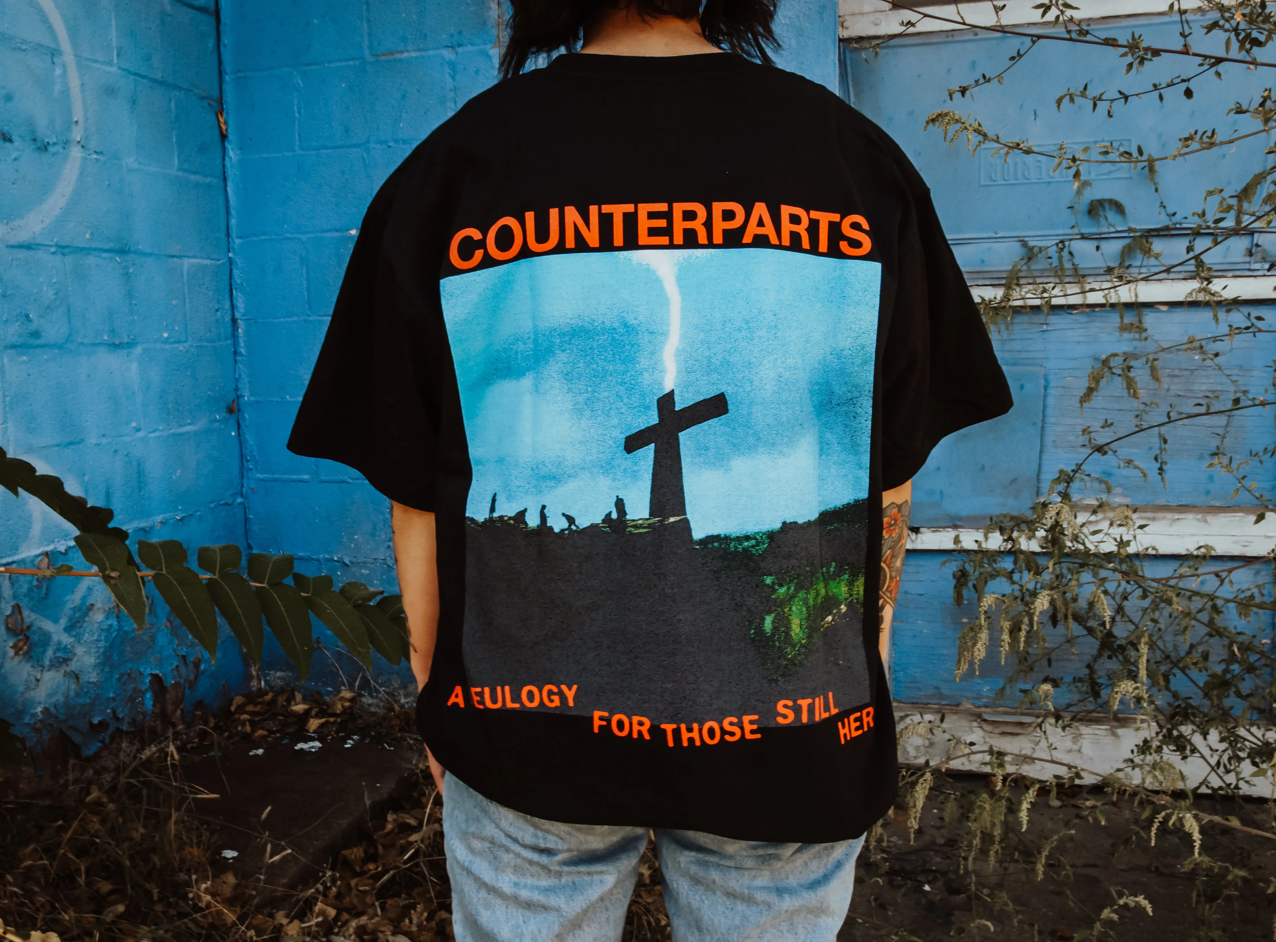 Cross Black - Tee
