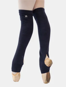 Dark Blue Short Dance Leg Warmers MP921