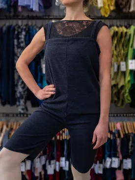 Dark Blue Warm-up Dance Romper MP925