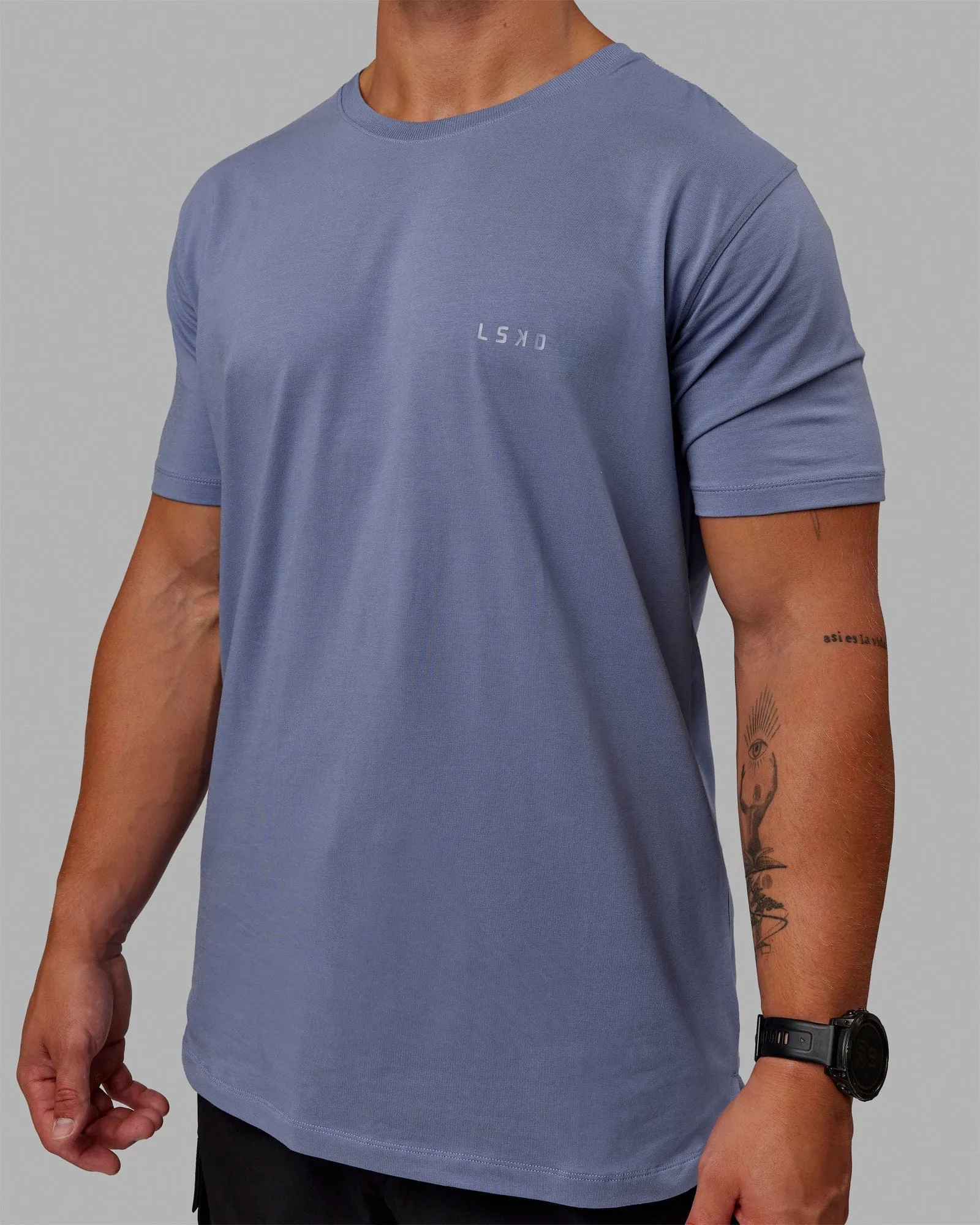 Deluxe PimaFLX Tee - Blue Ice