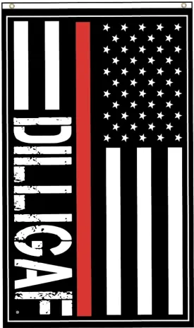 Dilligaf Red Lives Flag Matter 3x5ft