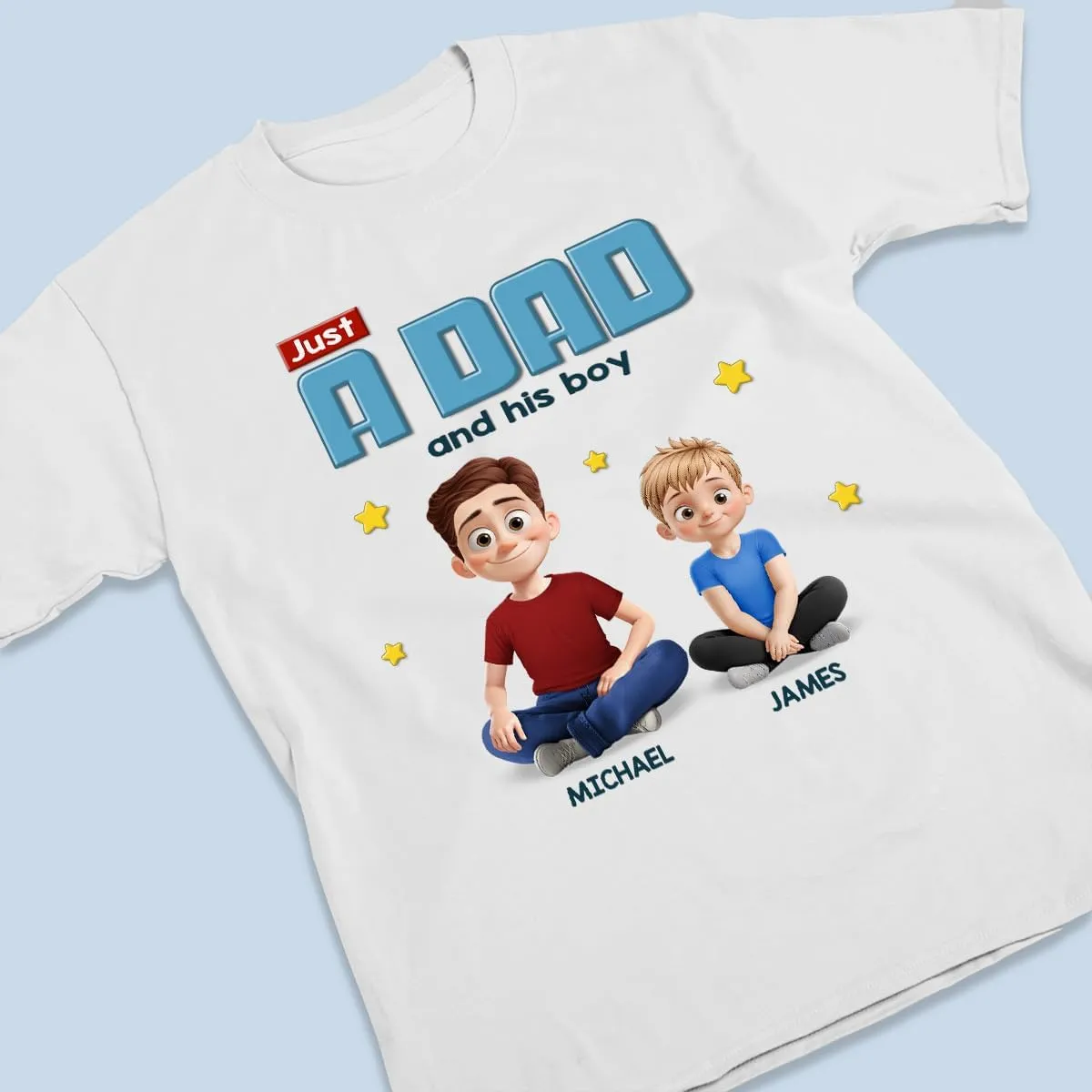 DOPTIKA Custom T-Shirts for Men, Fathers Day Shirt Gifts for Dad, Grandpa, Dad Birthday Gift, Custom Grandpa Papa Shirt