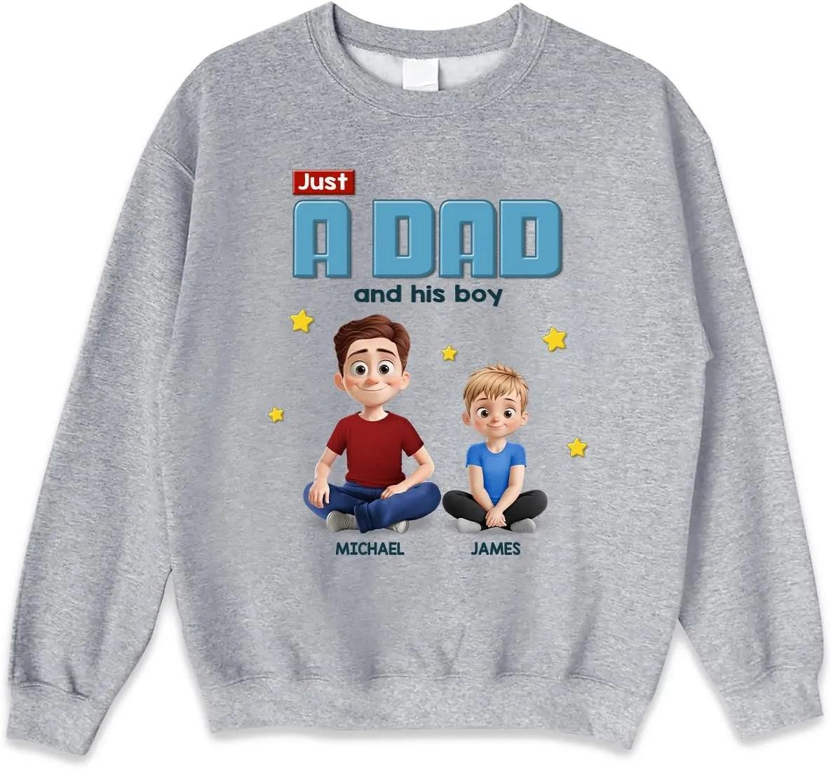DOPTIKA Custom T-Shirts for Men, Fathers Day Shirt Gifts for Dad, Grandpa, Dad Birthday Gift, Custom Grandpa Papa Shirt