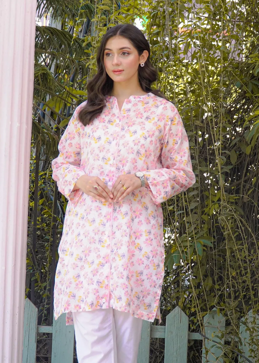 East West By Polo Republica Women’s Floral Printed Shirt