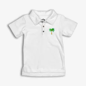 White Fairbanks Polo Shirt | Classic Style