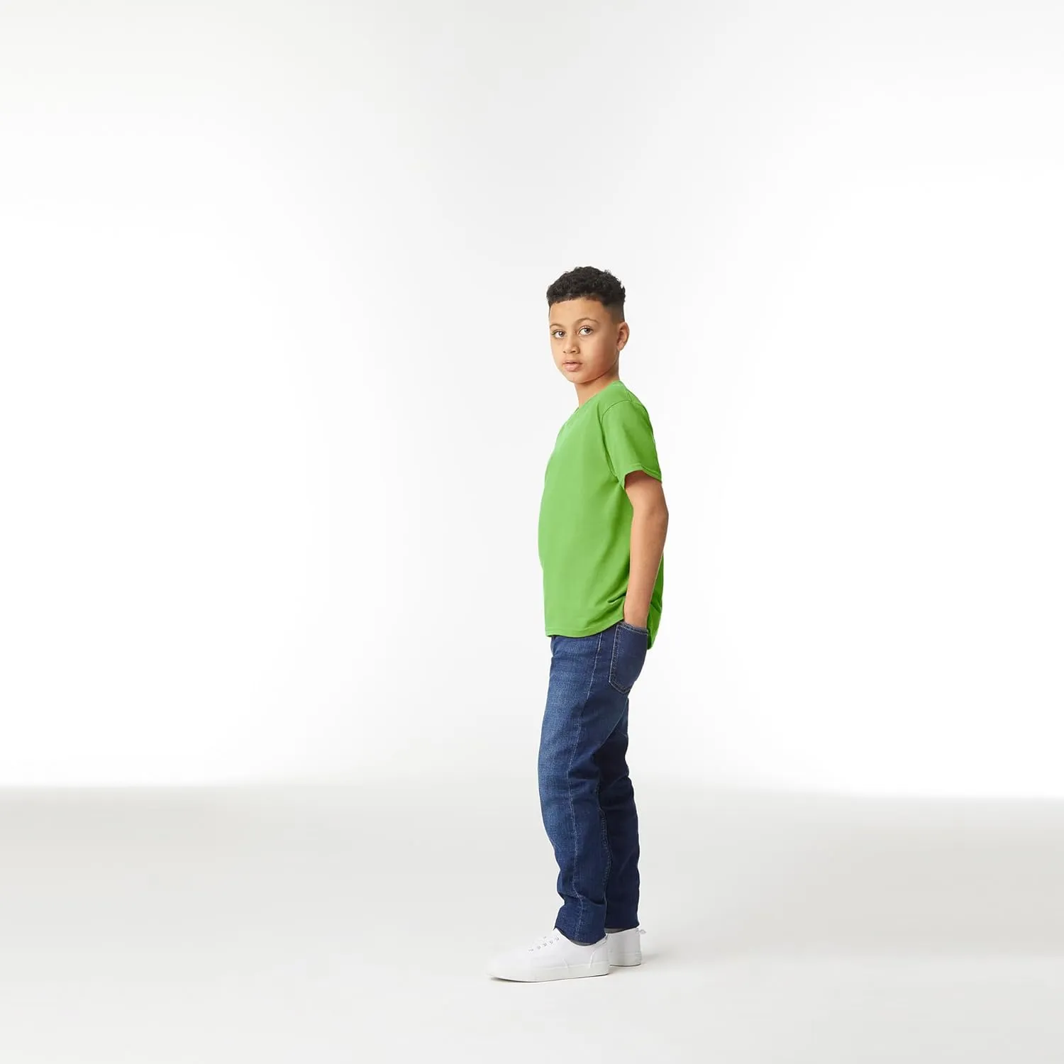 Gildan Youth Heavy Cotton T-Shirt, Style G5000B, 2-Pack