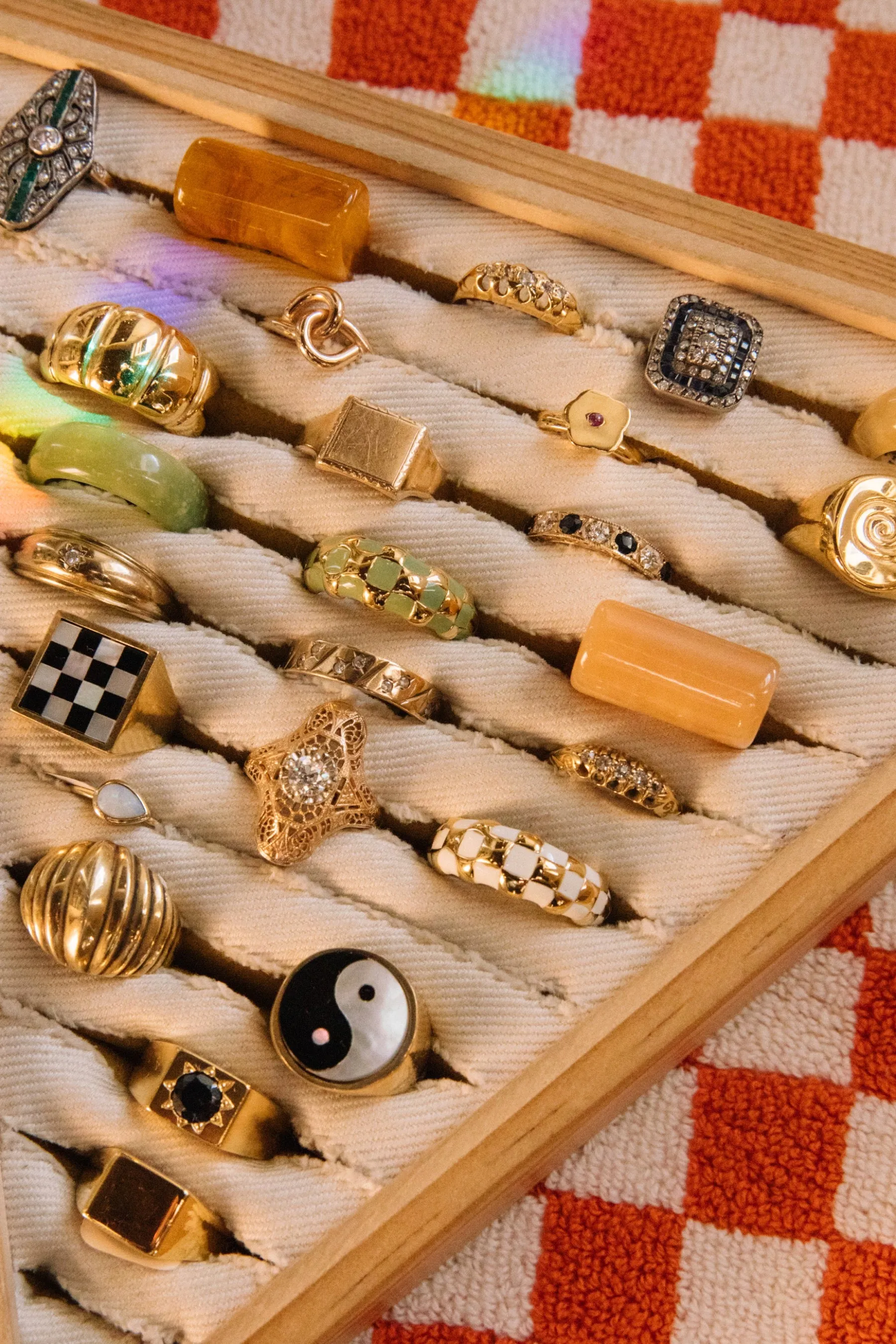 Gold Everett Yin Yang Ring