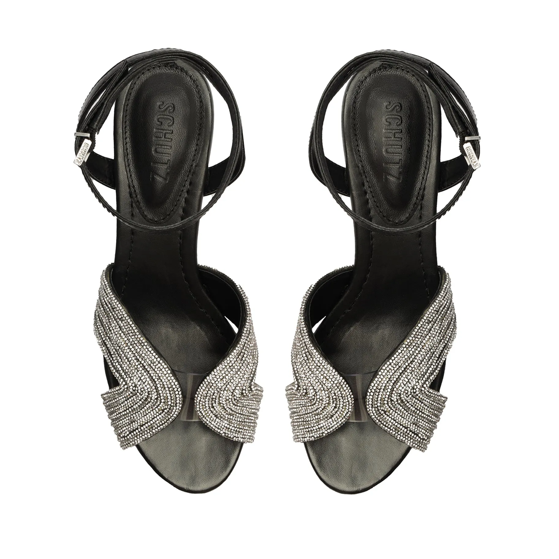 Hattie Mid Block Leather Sandal