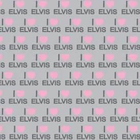 I Love Elvis Wrapping Paper