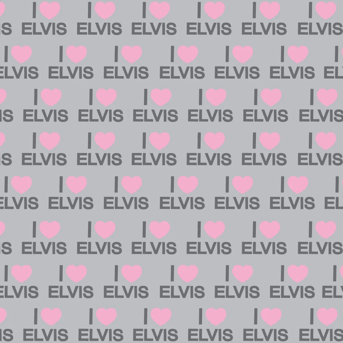 I Love Elvis Wrapping Paper
