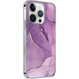 Inspire Series Purple Marble Case  - iPhone 14 Pro - CP00352