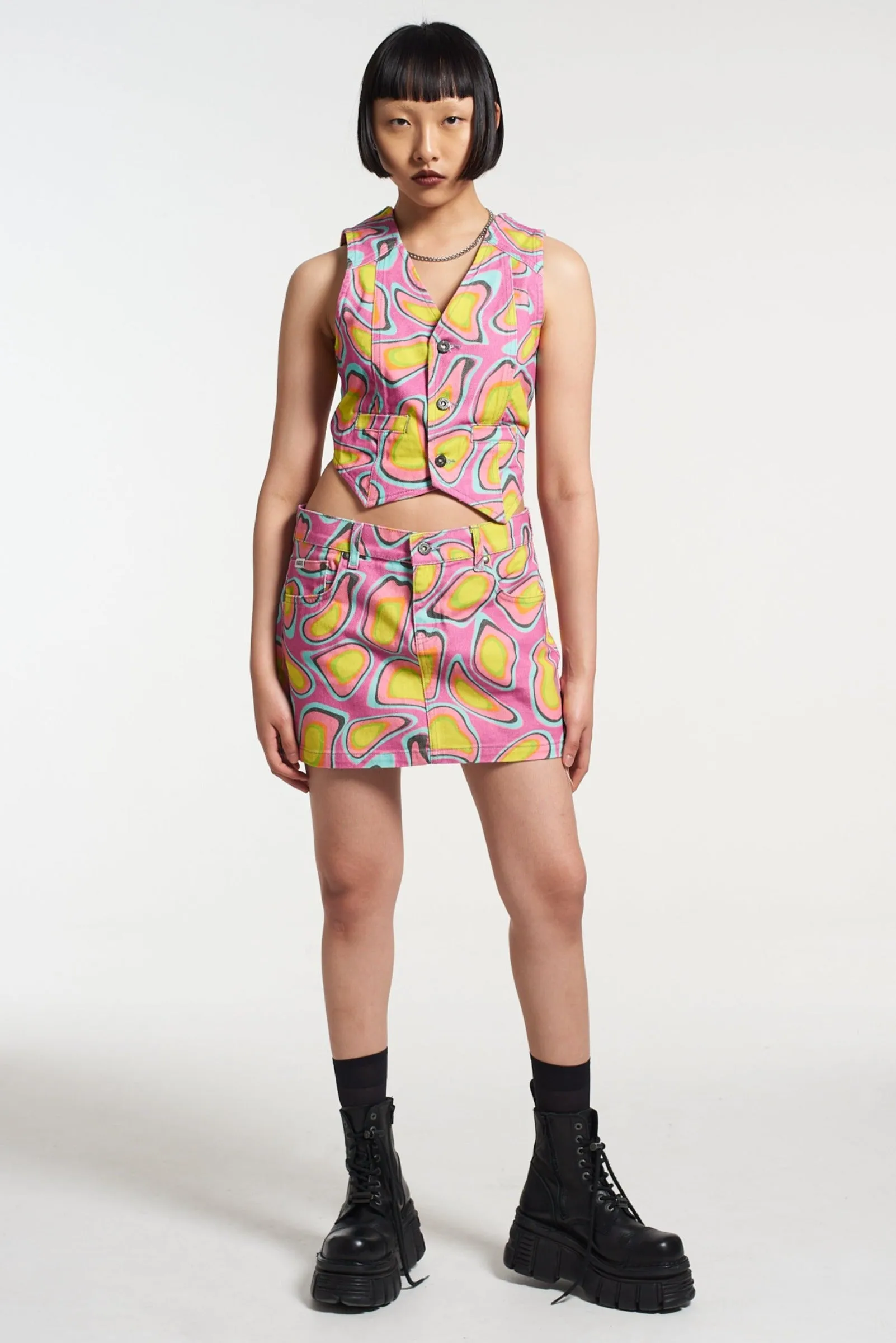 Karma Denim Waistcoat
