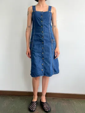 Lee 1970s Denim Dress (S)