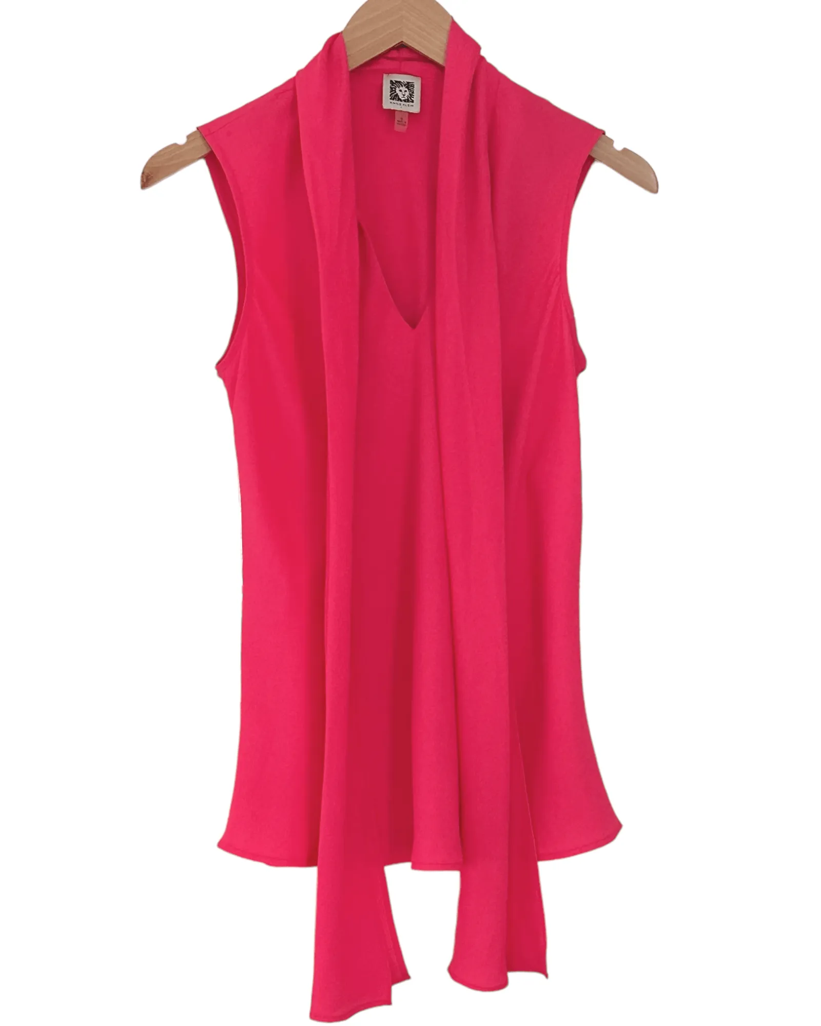 Light Summer Hibiscus Sleeveless Sash Blouse